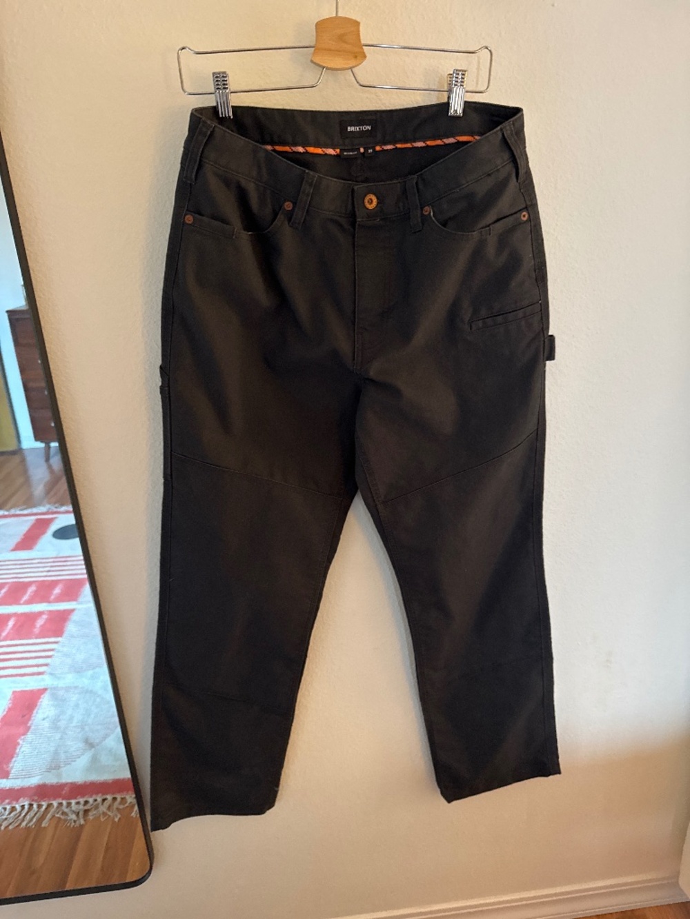 Brixton Men’s Builders Carpenter Pant Black